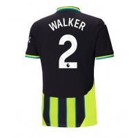 Echipament fotbal Manchester City Kyle Walker #2 Tricou Deplasare 2024-25 maneca scurta